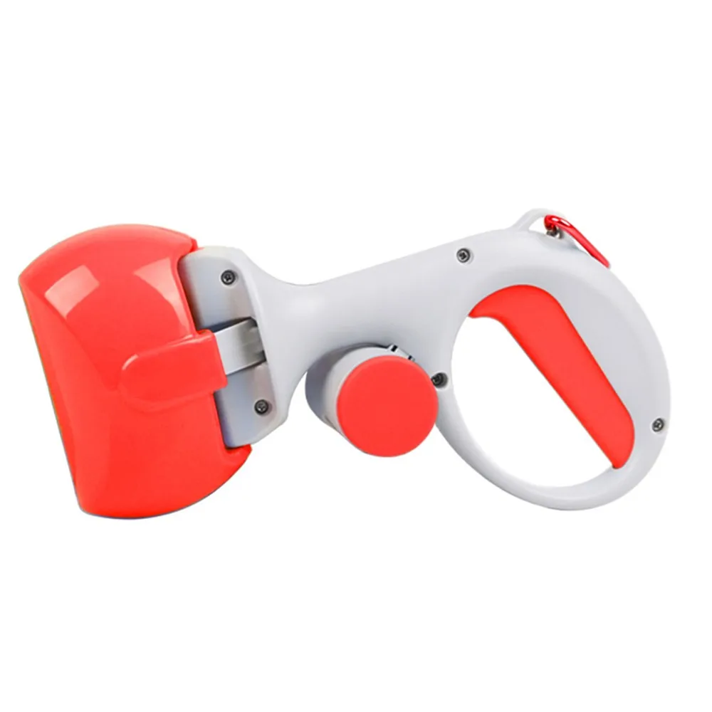 Dog Pick Up Convenient Pet Toilet Cleaning Supplies Cat Dog Picker with Garbage Bag 2 In 1 Clip Toilet Pet Cleaning Accessories