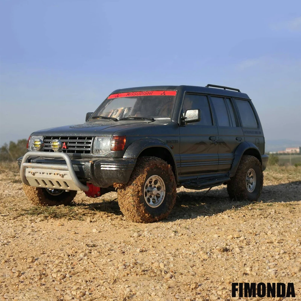 1/10 RC PAJERO V33/V43 полный жесткий пластиковый комплект кузова 313 мм Колесная база для радиоуправляемого гусеничного осевого SCX10 II 90046 Redcat GEN 8 Scout II