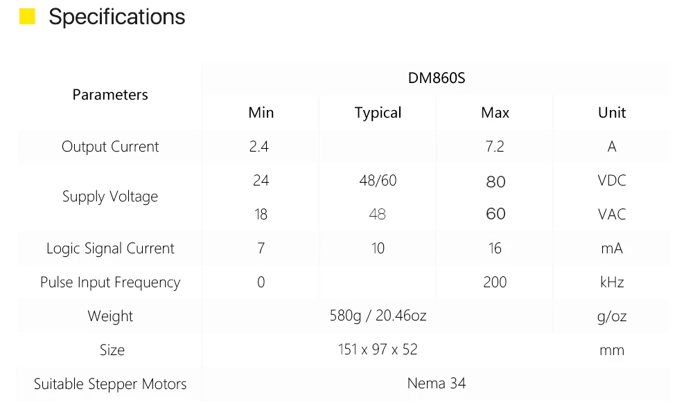 aberto, driver de motor de passo 3.5n.