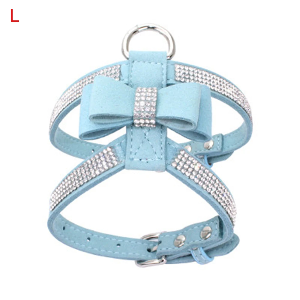dog harness with bow