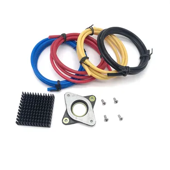 

1 Set Stepper Motor Damping Ring Kit with 2*4mm Tube+Heat Sink for 3D Printer GK99