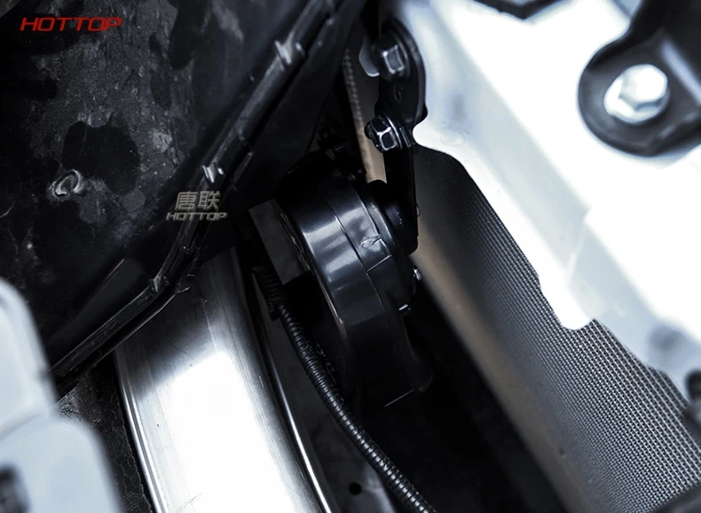 ABS& Медь Черный Высокое и низкое давление рог динамик для Toyota Corolla