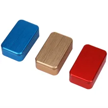 Xin Jia Yi упаковка пластиковая крышка класс цвет мини Квадратная Металлическая жестяная банка