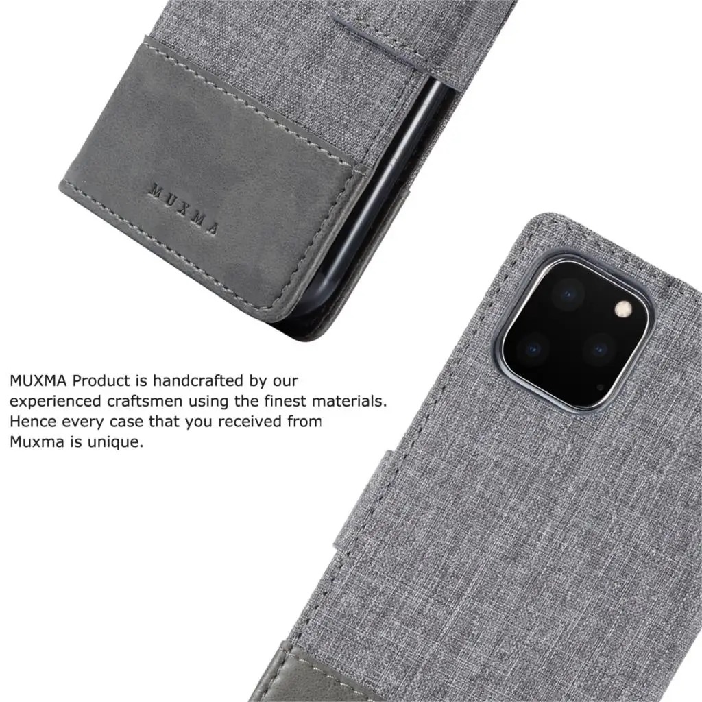 Чехол muxma для iPhone 11 11 Pro Max Canvas Флип кожаный бумажник чехол для iPhone 5 5S SE 6 6S 7 8 Plus X Xs Max XR сумка для телефона