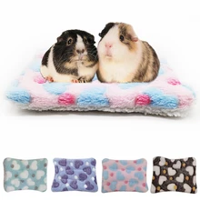 

Small Animal Guinea Pig Hamster Bed House Pet Bed Pad Hammock Warm Mini Squirrel Hedgehog rabbit Chinchilla Hamster Accessories