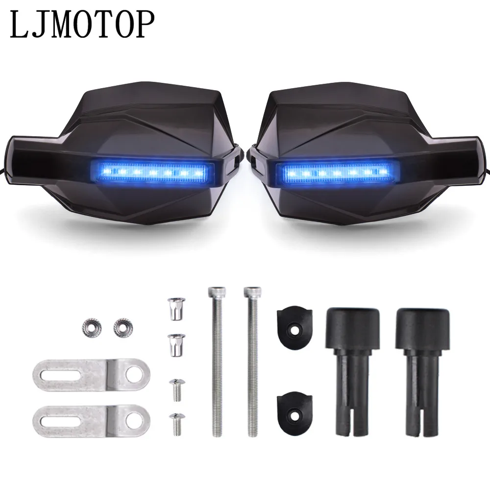 Защита для рук мотоцикла Honda NC700X NC750 X NC750X DCT NC750S NC 750X2012 со светодиодным указателем
