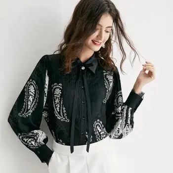 

POKWAI women's long sleeve casual blouses summer fashion formal shirts