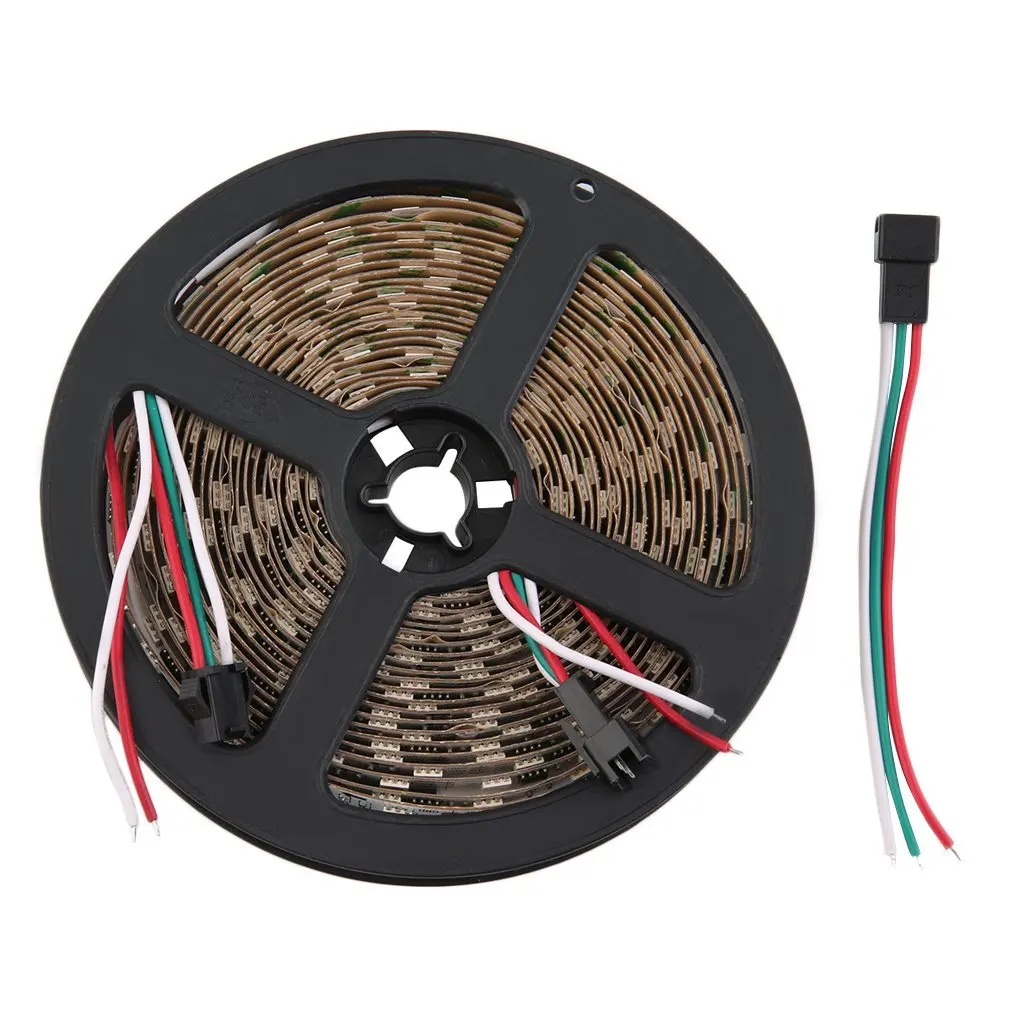 

New 5M WS2812B WS2811 Individual Addressable 5050SMD 12V LED Strip Light Brand new and high quality