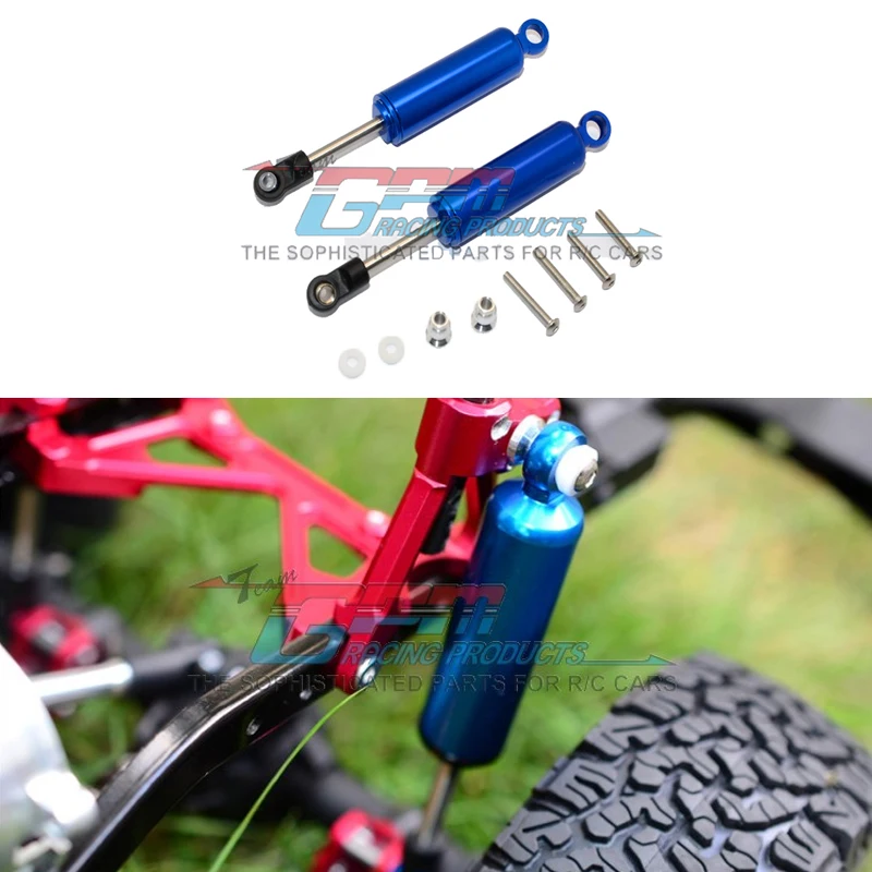 GPM AXIAL 1/10 SCX10 II 90046 90047 Crawler Metal 95MM Front Rear Universal Built-in Spring Shock Absorber RC Car Parts