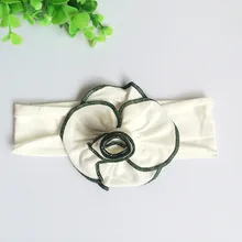 Топ детский фиолетовый цветок Хлопок Детская резинка для волос девочки Детские аксессуары для волос головной убор 15 г