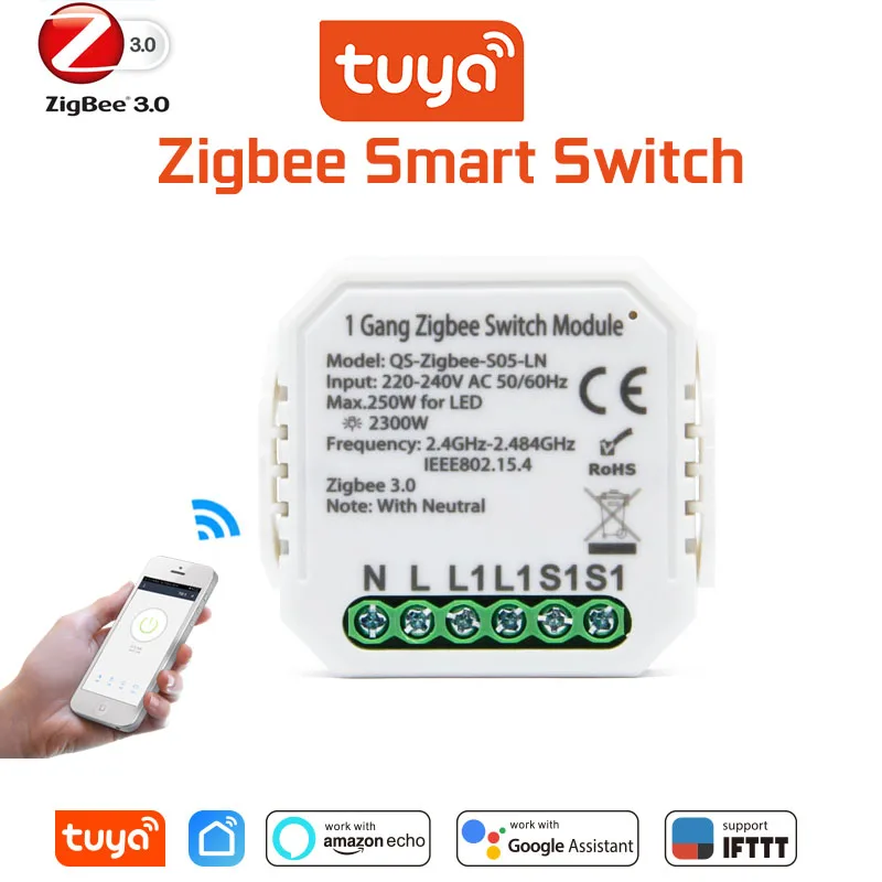 Tuya zigbee мотор