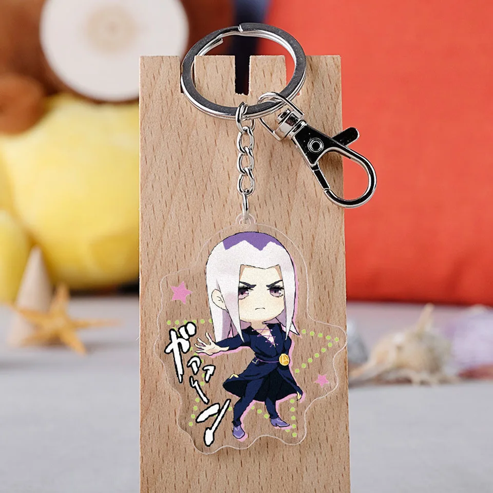 Tronzo Toys брелок GIOGIO Золотой ветер Giovanna Bucciarati Mista Narancia Abbacchio Fugo украшения акриловые