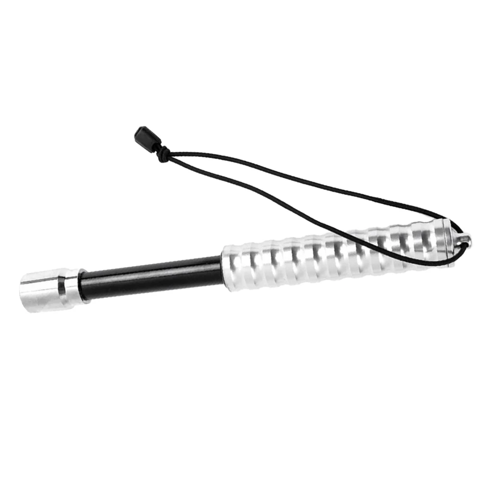 

Portable Metal Telescopic Fishing Priest Fish Whacker Fishing Bat w/lanyard
