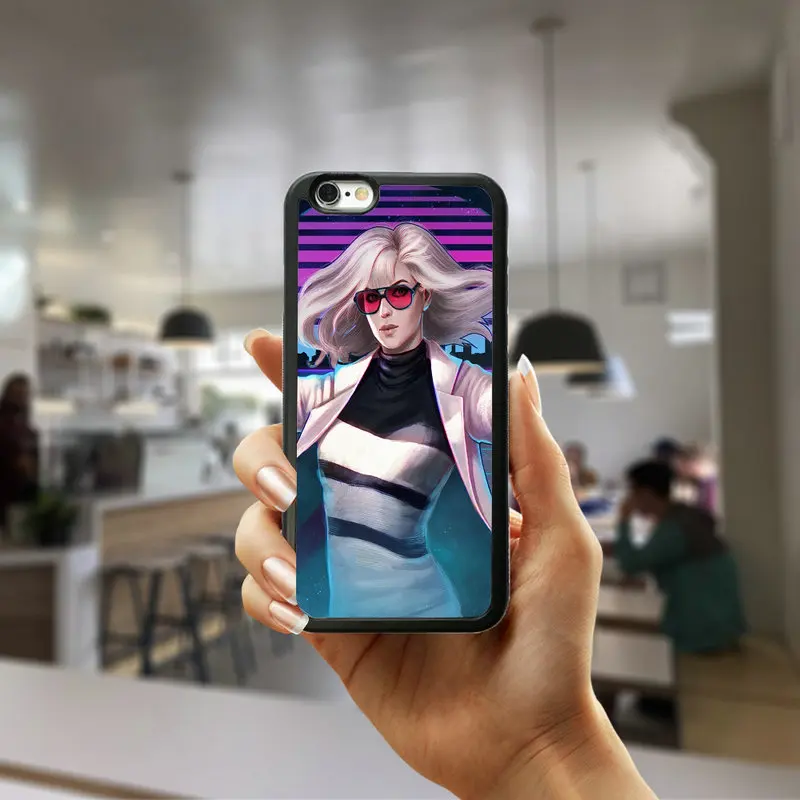 Чехол для ПК жесткий пластиковый чехол для iphone 8 7 6 6S Plus X XR XS Max 5s 5 SE 4 4s Чехлы Atomic Blonde Art - Цвет: Picture 2