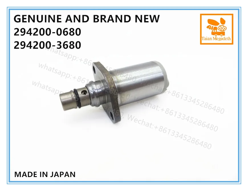 GENUINE AND BRAND NEW DIESEL COMMON RAIL FUEL PUMP SUCTION CONTROL VAVLE, SCV SNESOR 294200-0680, 294200-3680