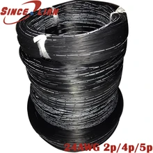 Электронная монтажная плата провод 200 м/рулон луженая медная линия 24AWG резиновый кабель 2P 4P 5P многожильный прибор ремонтная линия DHL