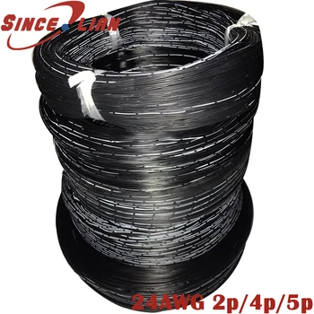 

Electronic Circuit Board Wire 200M/roll Tinned Copper Line 24AWG Rubber Cable 2P 4P 5P Multi-core Appliance Repair Line DHL