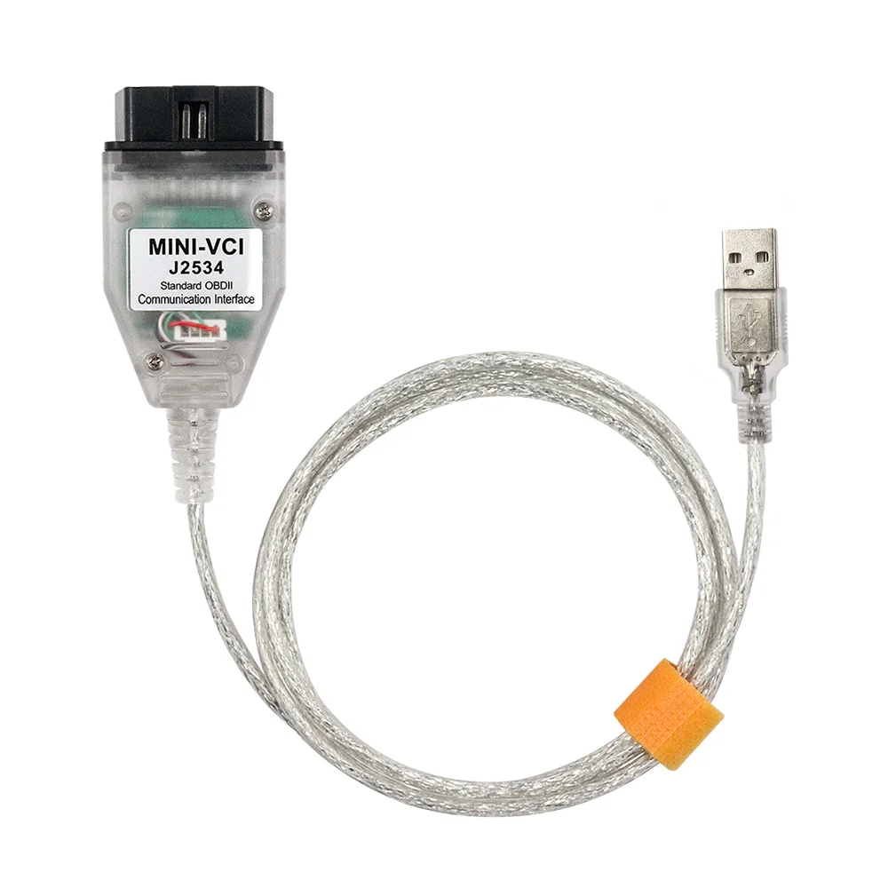 Новейший интерфейс V15.00.028 MINI VCI для TOYOTA TIS Techstream FT232RL Chip J2534 OBD2 диагностический