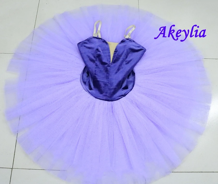 Velvet bodice ballet tutu royal blue dress junior pre-professional dance costumes stage ballet tutu skirts pink sky blue white