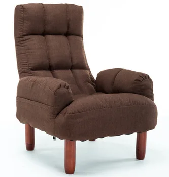 

Lazy Small Sofa Leisure Folding Bedroom Chair Student Dormitory Computer Back Chair Nursing Chair Single Reclining Chair