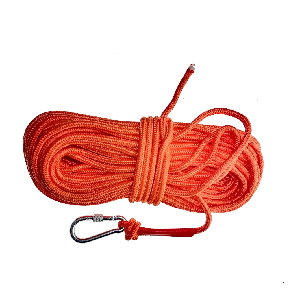 10M Anchor Rope Buoyant Throw Rescue Line For Kayak Canoe Underwater salvage water sport