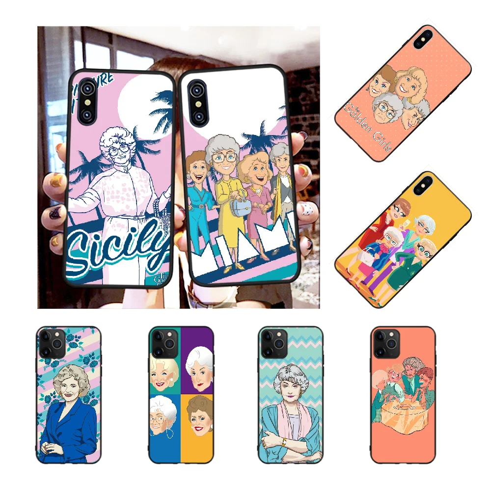 NBDRUICAI золотой чехол для девочек черный мягкий телефона iPhone 11 pro XS MAX 8 7 6 6S Plus X 5S SE XR