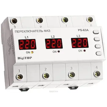 

Automatic phase switch digitop ps-63a.