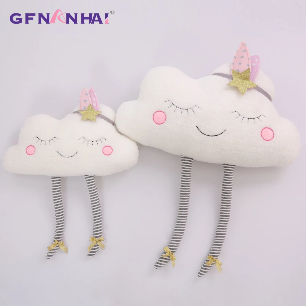 Home Decoration Ins Cloud Plush Pillow Soft Cushion Kawaii Cloud Stuffed Plush Toys