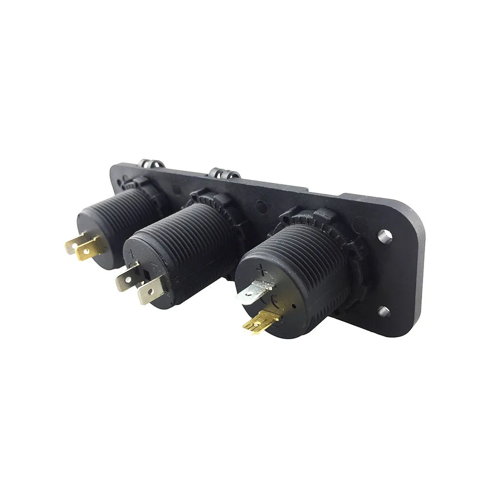 Автомобильное зарядное устройство DIY 3 в 1 панель 4.2A Dual USB выходной вольтметр