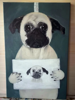 

CHIFEIYANG Original pure hand-painted Oil Painting on Linen Canvas Unique artwork by Professional Artist for decoration