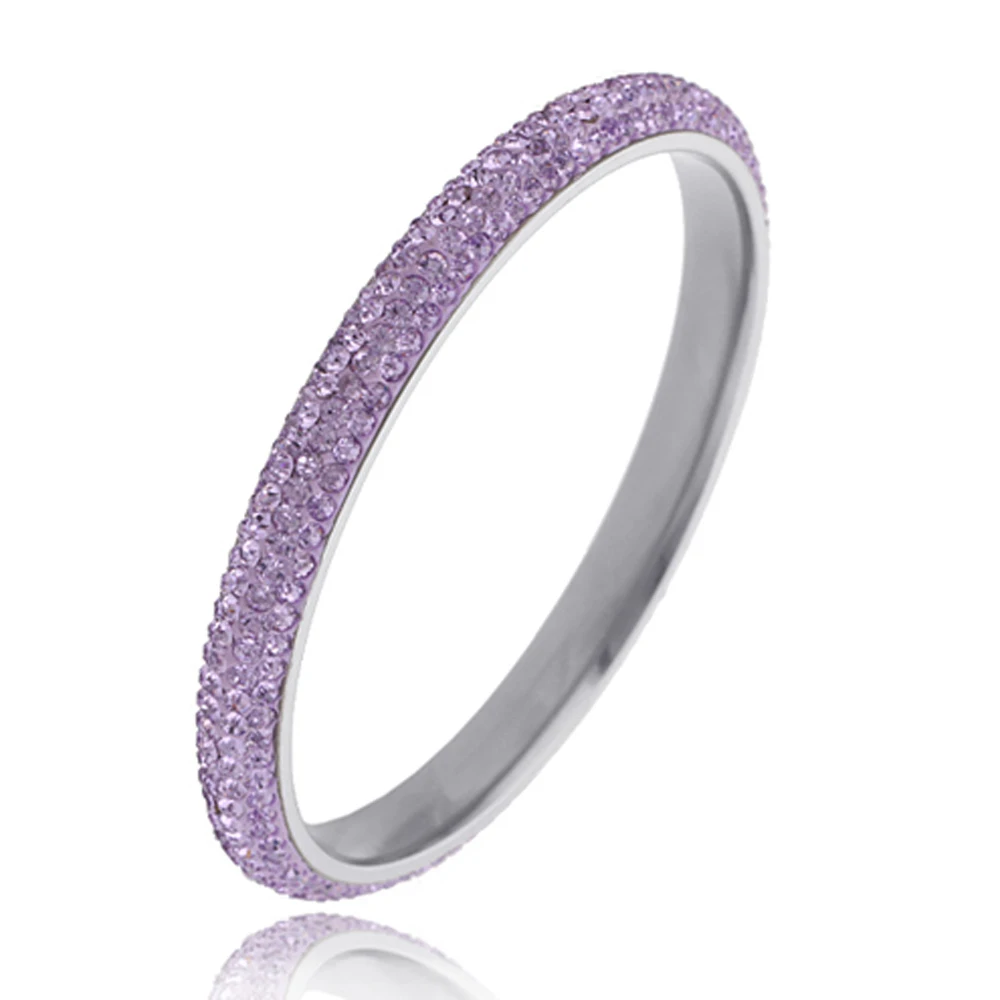Fashion Crystal Jewelry Stainless Steel bracelets bangles For Women bangle bracelet stainless steel bracelet crystal bracelets