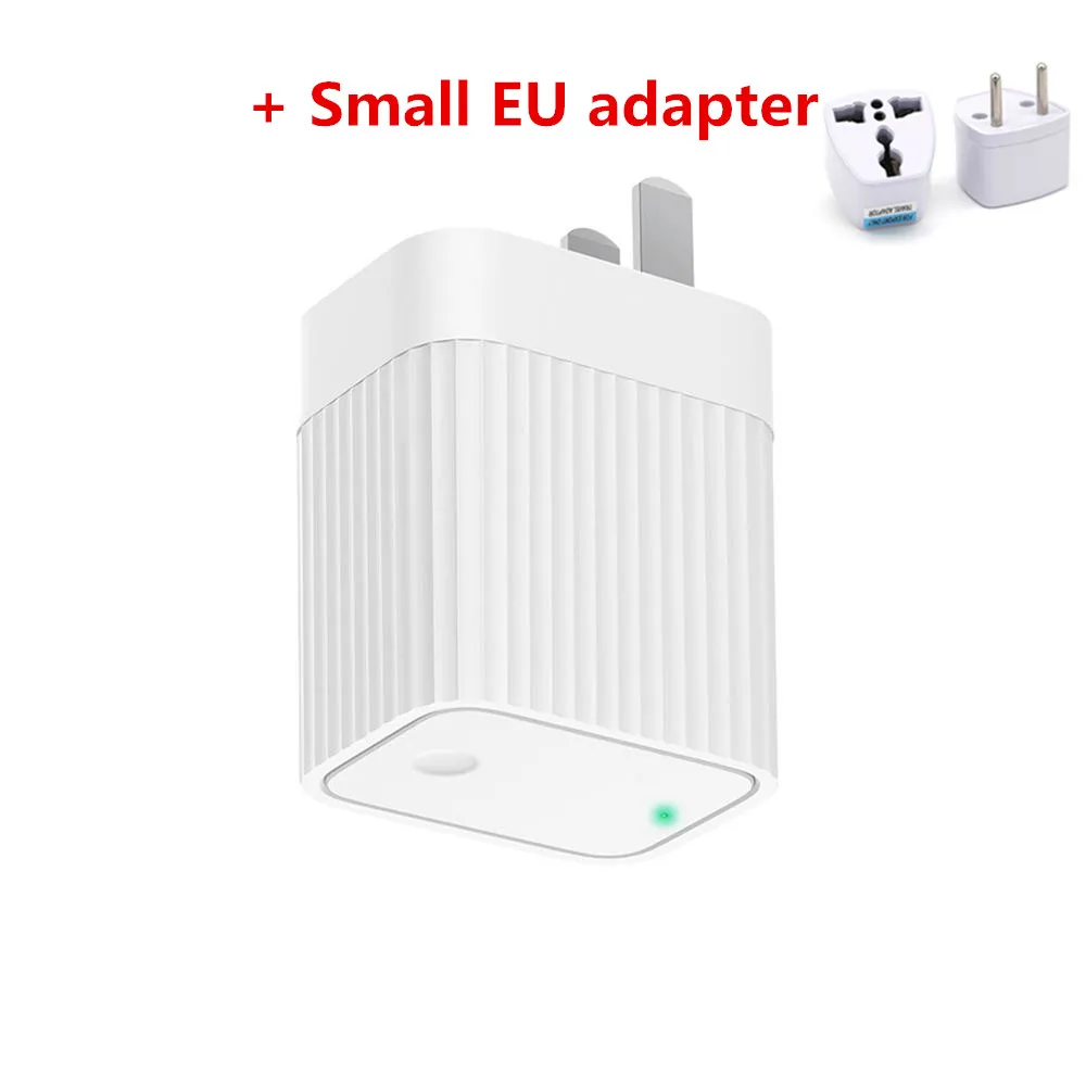 add Small EU adapter Xiaomi Smart Cleargrass Bluetooth/wifi-шлюз концентратор Работает с Mijia Bluetooth устройство «умный дом» - Цвет: add Small EU adapter