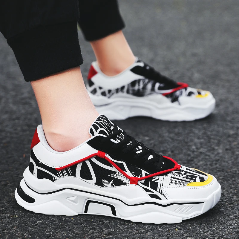 Известного бренда кроссовки для мужчин папа обувь светильник Праздничная обувь удобная Тканевая обувь на открытом воздухе повседневная обувь на плоской подошве Для мужчин прогулочная обувь zapatillas hombre