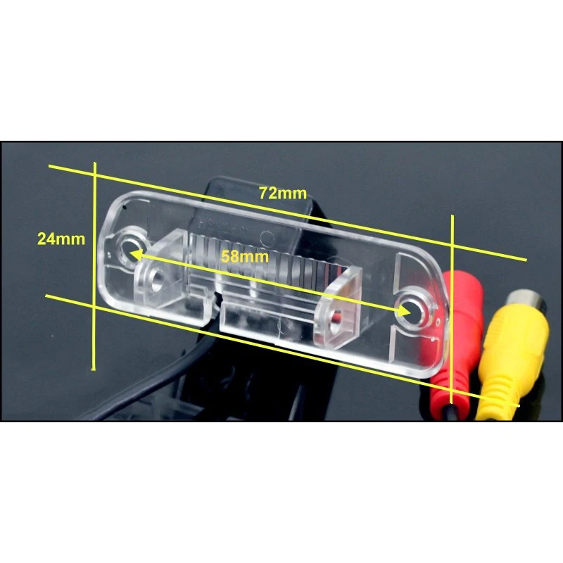 Car Camera For Mercedes Benz S MB W220 S280 S320 S400 S350 S430 S500 S600 S55 S63 S65 Rear View Back Up Camera  CCD + RCA (2)