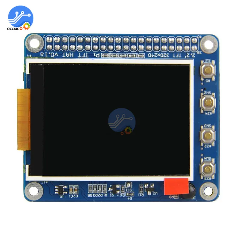 Raspberry Pi 2 3 3B/2B/B + &quotTFT экран ЖК дисплей шляпа с кнопками ИК датчик|raspberry pi screen|raspberry b