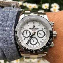 

PAGANI DESIGN Top Brand Mens Sports Quartz Watches Luxury Men 100M Waterproof Wrist Watch New Fashion Chronograph Watch For Men