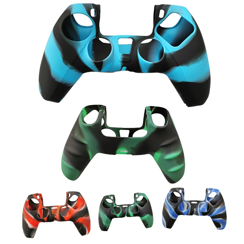 

Silicone Case Gel Guards sleeve Skin Grips Cover Caps For Playstation 5 PS5 Game Controller Gamepad Protector PS 5 Accessories