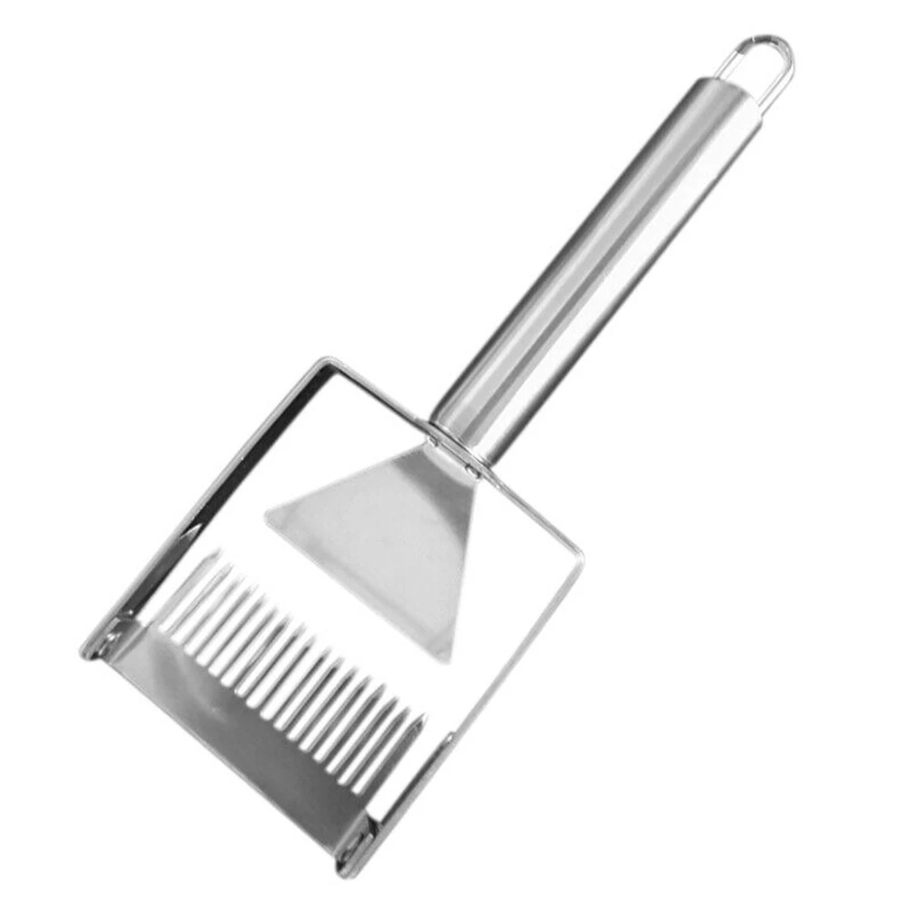 

1SET Apiculture Uncapping Honey Extractor Fork Honeycomb Honey ScraperStainless Steel Uncapping Fork Beekeeping Tool