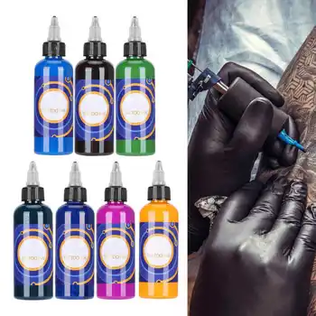 

90ml Tattoo Ink Portable Fast Coloring Body Tattoo Pigment Long Lasting Tattoo Ink Professional Permanent Makeup Tattoo lnk