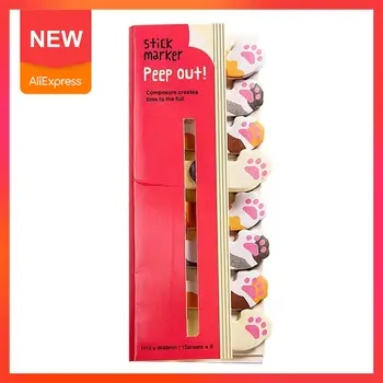

Kawaii Memo Pad Bookmarks Creative Cute Animal Sticky Stickers Posted Supplies Paper Stationery Notes It Planner Scho Y2G7