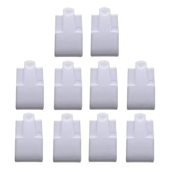 

10pcs Mini Finger Ring Display Stand Storage Case Case Shop Jewelry Tray