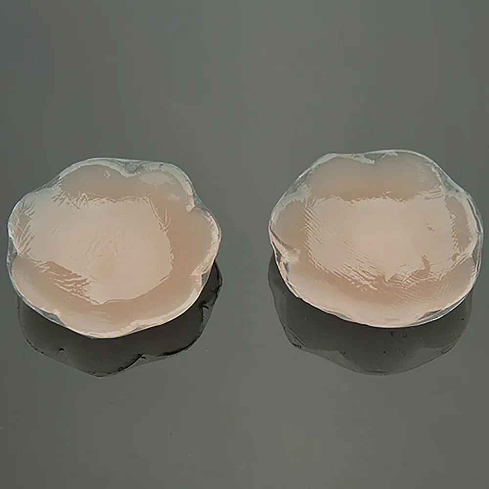 

New Cup Bra Cute Thin Invisible Silicone Pads Breathable Invisible Silicone Bra Drop Shopping Wd3