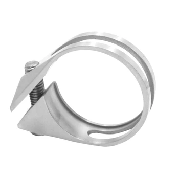 

Bicycle Seatpost Clamp Titanium Alloy Screws Lock Seat Tube Clip Mountain Bike Seat Post Clamp