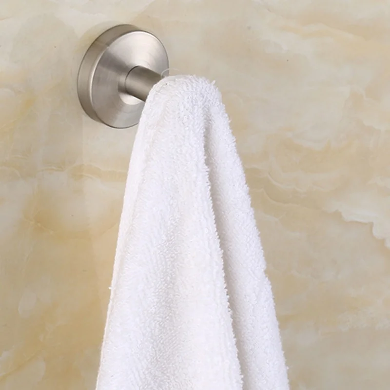 

Bathroom Hook With Suction Cup Holder Removable Kitchen And Shower Hook Hanger For Towel Bathrobe Coat Bathroom accessories
