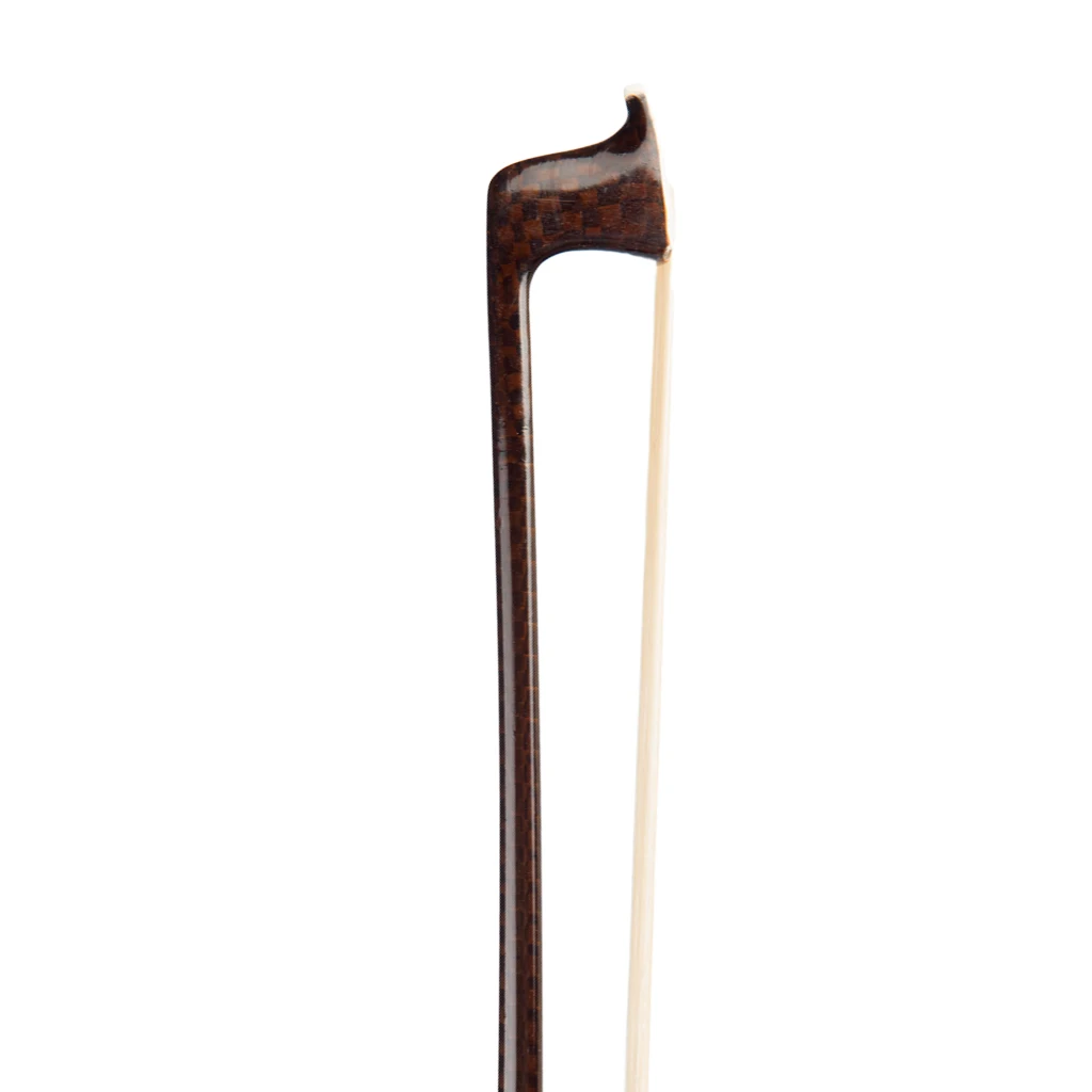 Наоми 4/4 Скрипка Лук из углеродного волокна Скрипка Лук из черного дерева лягушка хорошо сбалансированная скрипка запчасти аксессуары