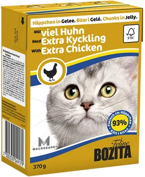 

BOZITA BOZITA MINI CHUNKS IN JELLY CHICKEN for cats and kittens with chopped chicken in jelly 370 gr