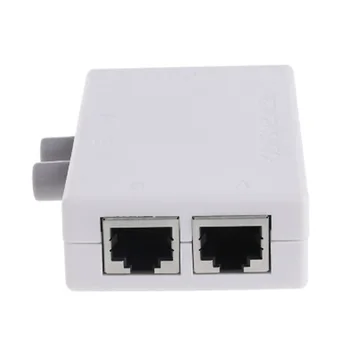 

Easy To Operate Ethernet 2 Port Mini Practical Home And Office Destop Low Cost Network Switch Silent Modern RJ45 Plug And Play