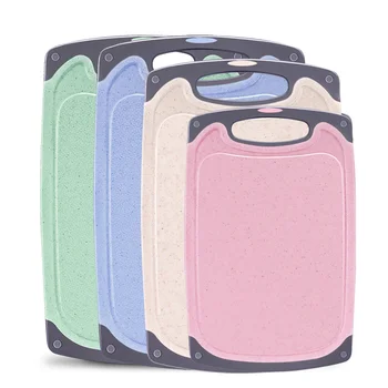 

Wheat Straw Cutting Board Antibacterial and Anti-skid Household Fruit Cutting Board Is Better Than Solid Wood and Mildew-proof