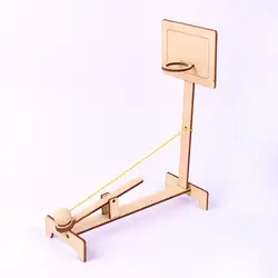 Забавный мини деревянный Настольный баскетбол стрельба настольная игра игрушка DIY вечерние товары для снятия стресса подарок для детей DXAD