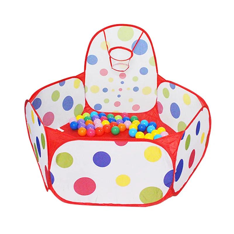 

Children's Shooting Folding Ocean Ball Pool Toy Sand Pool Fence Baby Game House Cloth Children's Tent Ocean Ball